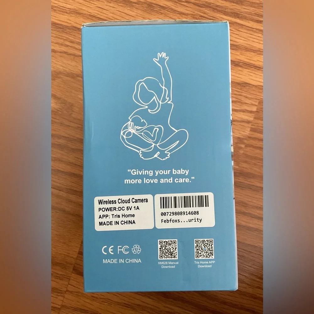 FEBFOXS Home Baby Monitor NEW IN BOX